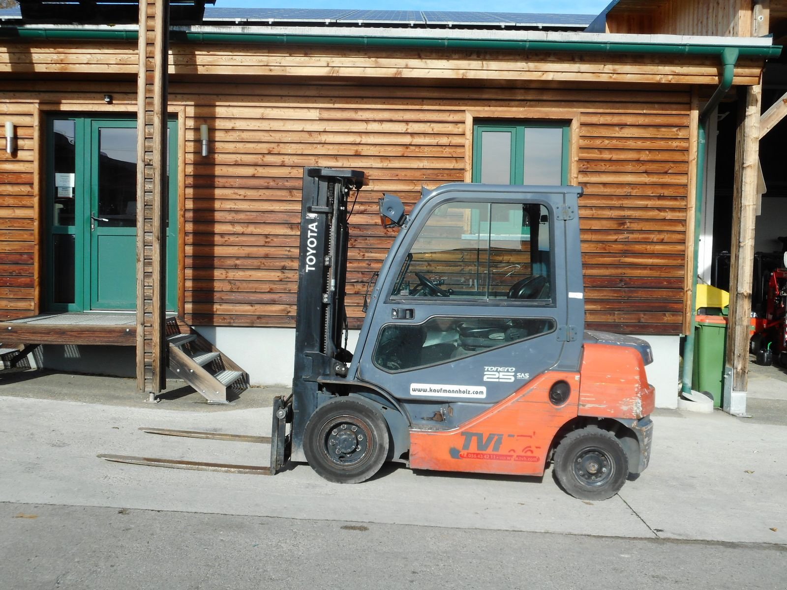 Frontstapler a típus Toyota 52-8FDF25 Triplex 4,7m  + SS + Kabine, Gebrauchtmaschine ekkor: St. Nikolai ob Draßling (Kép 1)