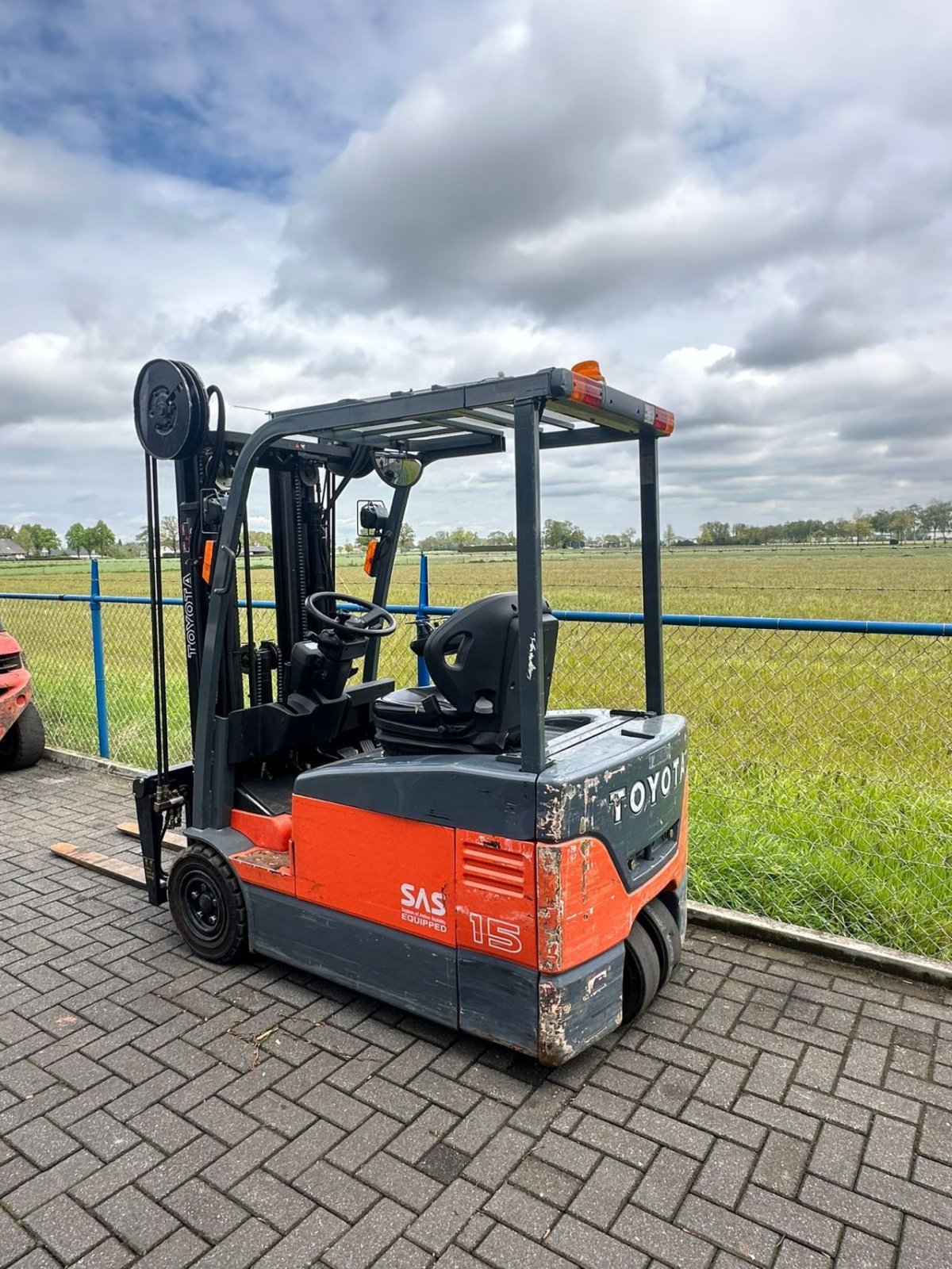 Frontstapler typu Toyota 5FBEF15, Gebrauchtmaschine v Budel-Schoot (Obrázek 2)