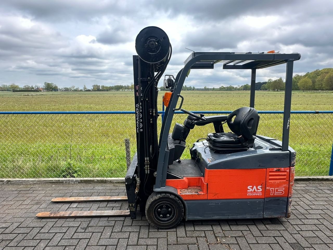 Frontstapler Türe ait Toyota 5FBEF15, Gebrauchtmaschine içinde Budel-Schoot (resim 1)