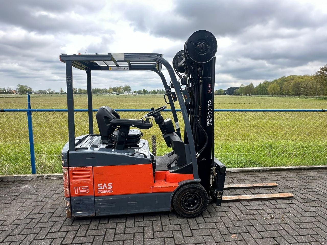 Frontstapler typu Toyota 5FBEF15, Gebrauchtmaschine v Budel-Schoot (Obrázek 10)