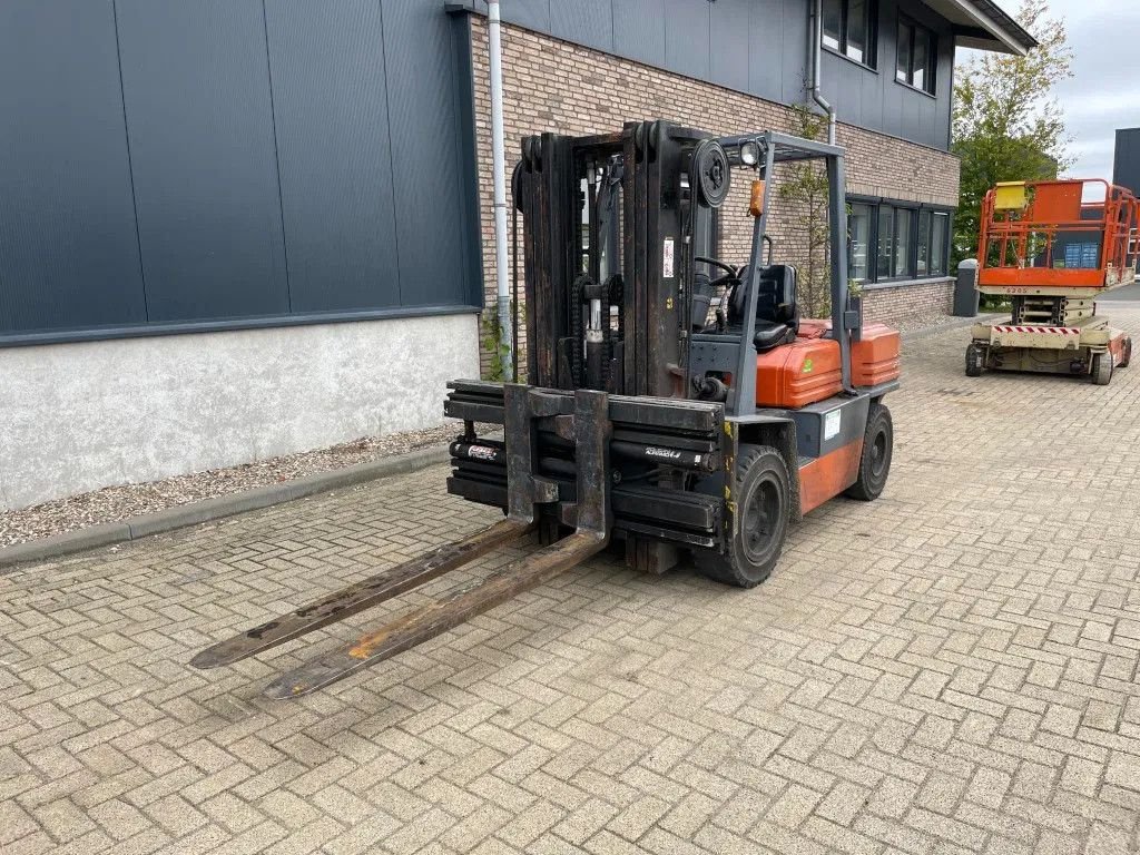 Frontstapler van het type Toyota 5FD35 - 3.8 ton Triplex Freelift Sideshift Positioner diesel hef, Gebrauchtmaschine in VEEN (Foto 8)