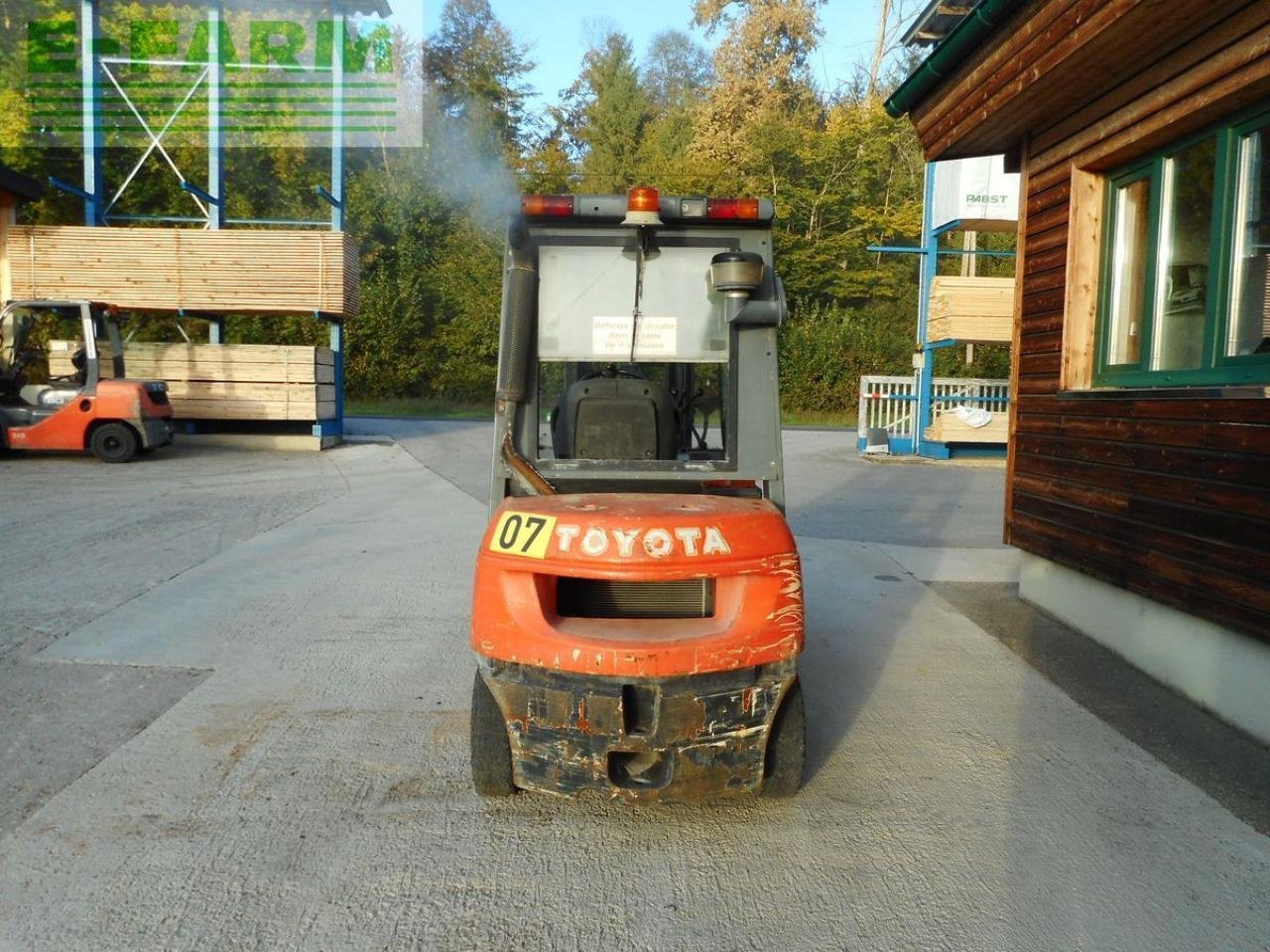 Frontstapler tipa Toyota 62-7fdf25 triplex 5,5m + ss, Gebrauchtmaschine u ST. NIKOLAI/DR. (Slika 3)