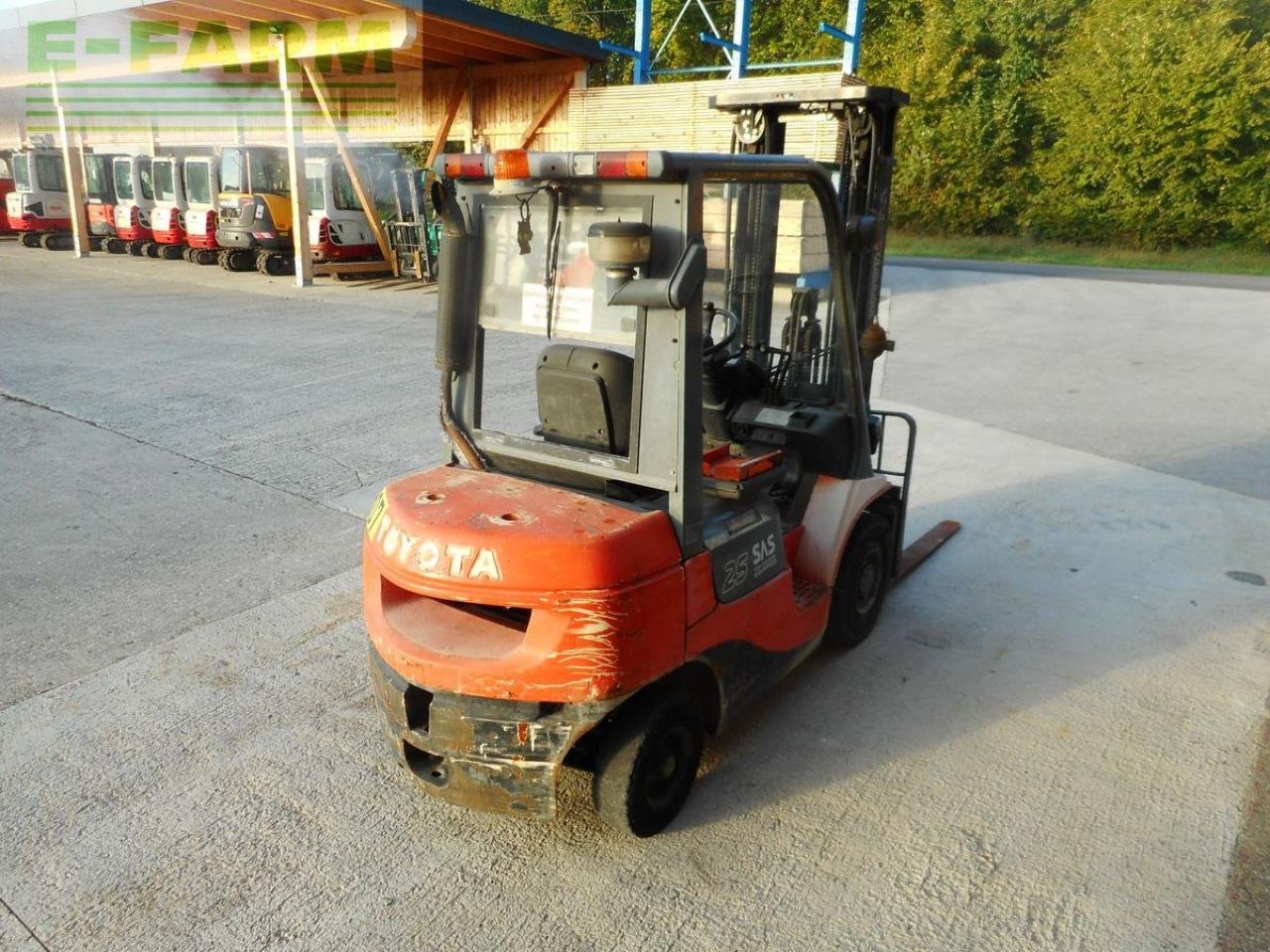 Frontstapler za tip Toyota 62-7fdf25 triplex 5,5m + ss, Gebrauchtmaschine u ST. NIKOLAI/DR. (Slika 4)