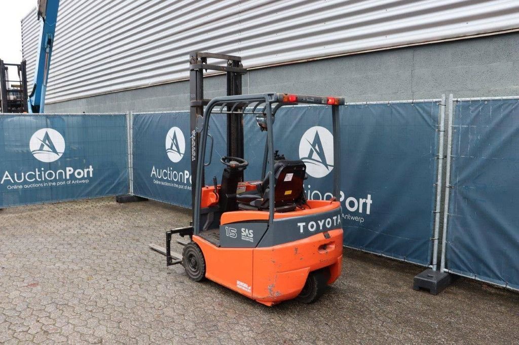 Frontstapler des Typs Toyota 7FBEST15, Gebrauchtmaschine in Antwerpen (Bild 3)