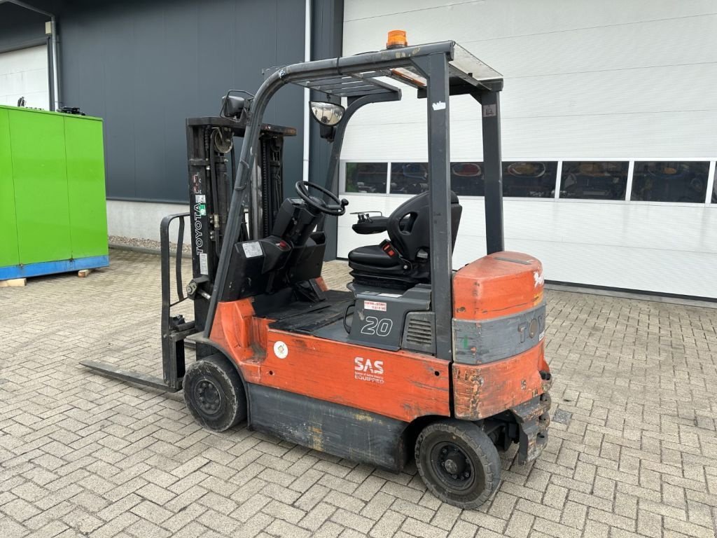 Frontstapler of the type Toyota 7FBMF20 2 ton Triplex Freelift Sideshift Elektra Heftruck, Gebrauchtmaschine in VEEN (Picture 8)