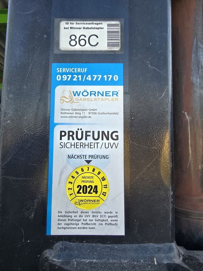 Frontstapler a típus Toyota 7FBMF30, Gebrauchtmaschine ekkor: Gabersdorf (Kép 16)