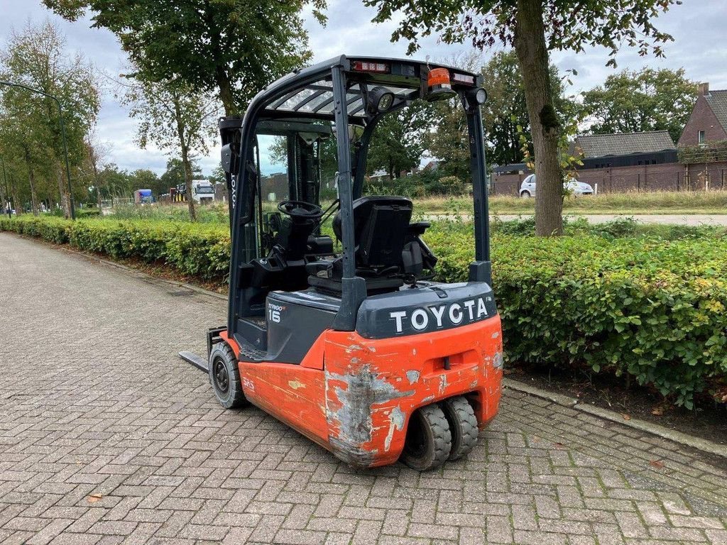 Frontstapler des Typs Toyota 8FBE16T, Gebrauchtmaschine in Antwerpen (Bild 3)