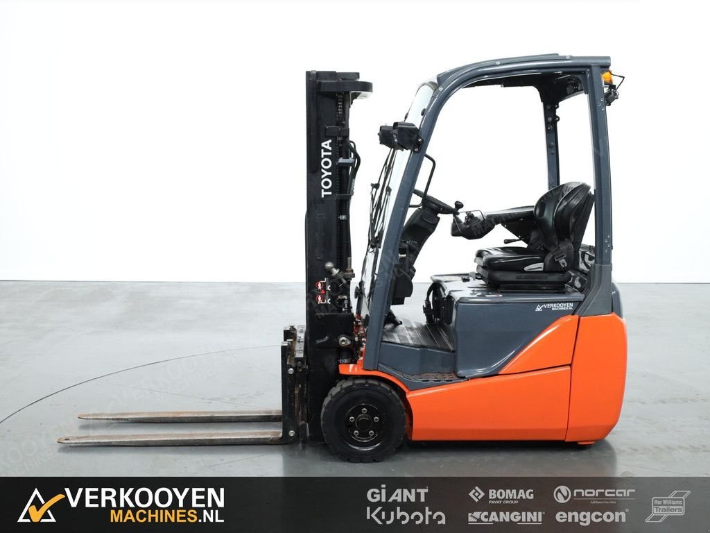 Frontstapler tip Toyota 8FBET15 Elektro Heftruck + Full Cab + Triplex + Sideshift, Gebrauchtmaschine in Vessem (Poză 5)