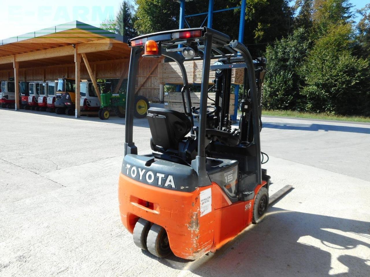 Frontstapler del tipo Toyota 8fbet15 triplex 4,3m + ss, Gebrauchtmaschine en ST. NIKOLAI/DR. (Imagen 4)