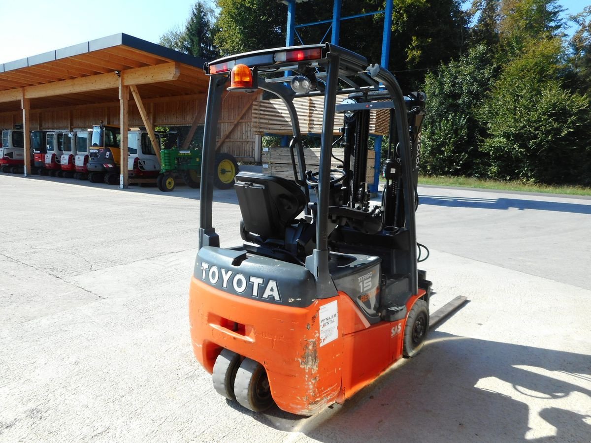 Frontstapler a típus Toyota 8FBET15 Triplex 4,3m + SS, Gebrauchtmaschine ekkor: St. Nikolai ob Draßling (Kép 4)