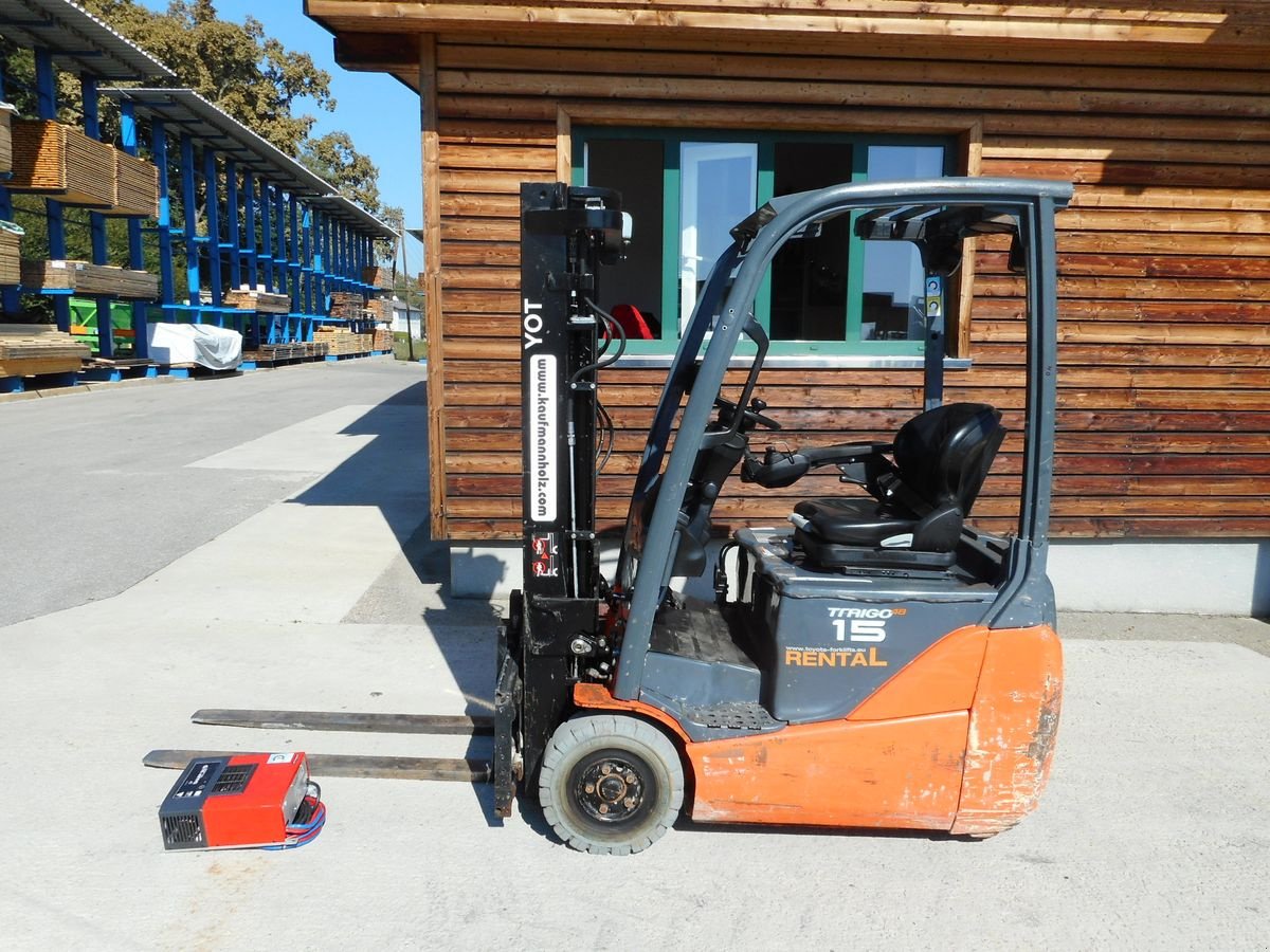 Frontstapler typu Toyota 8FBET15 Triplex 4,3m + SS, Gebrauchtmaschine v St. Nikolai ob Draßling (Obrázok 1)