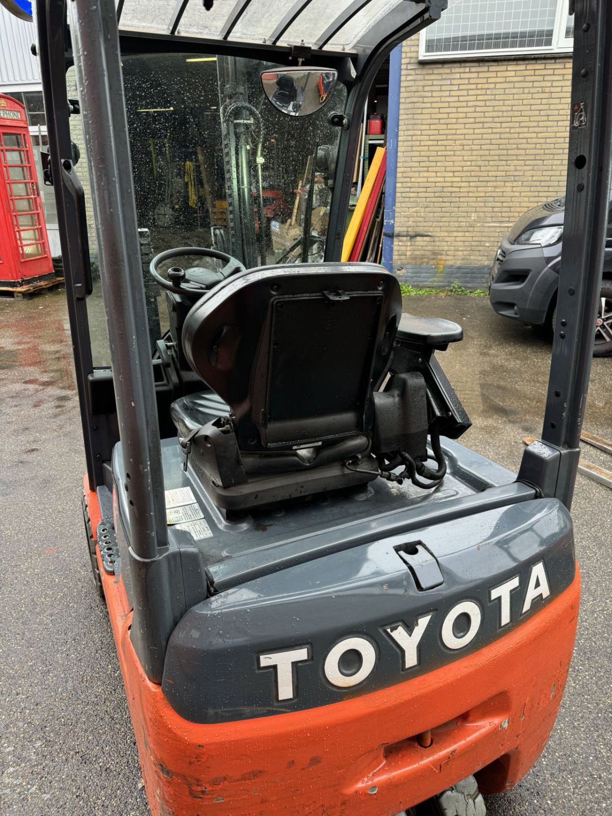 Frontstapler typu Toyota 8FBET16 8FBEK16T, Gebrauchtmaschine w Oldenzaal (Zdjęcie 9)