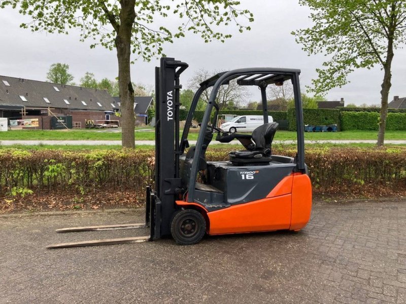 Frontstapler of the type Toyota 8FBET16, Gebrauchtmaschine in Antwerpen (Picture 1)