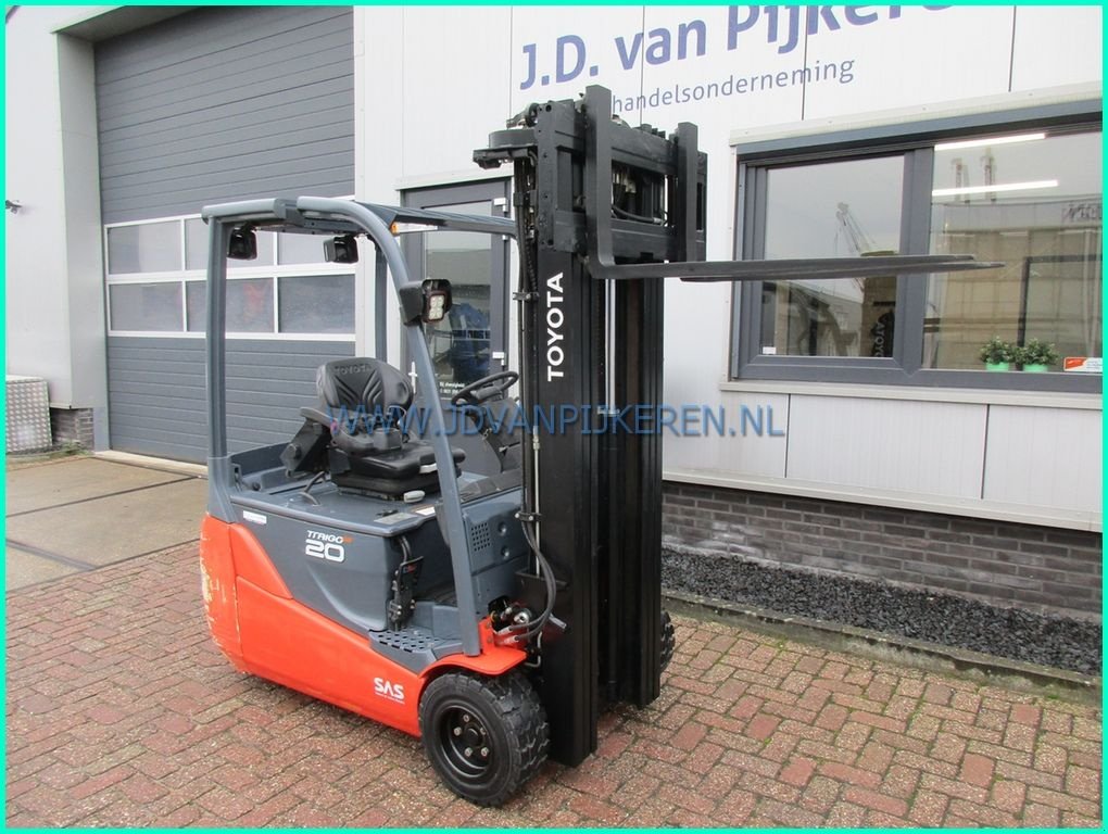 Frontstapler типа Toyota 8FBET20, Gebrauchtmaschine в IJsselmuiden (Фотография 9)