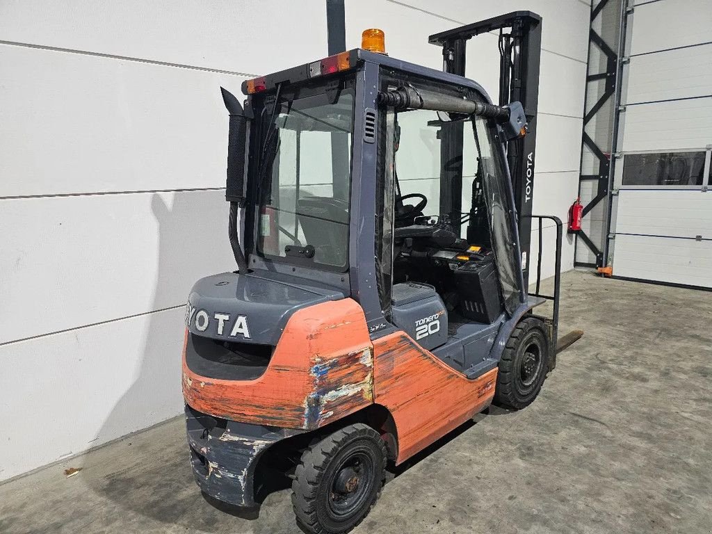 Frontstapler del tipo Toyota 8FD20F Diesel Heftruck 4.0M 2000KG BJ2016 Freelift SS, Gebrauchtmaschine In Brakel (Immagine 5)