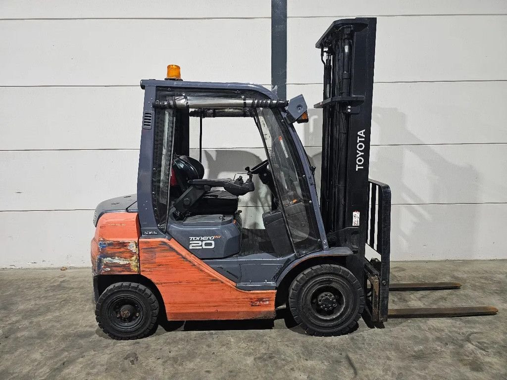 Frontstapler del tipo Toyota 8FD20F Diesel Heftruck 4.0M 2000KG BJ2016 Freelift SS, Gebrauchtmaschine In Brakel (Immagine 2)