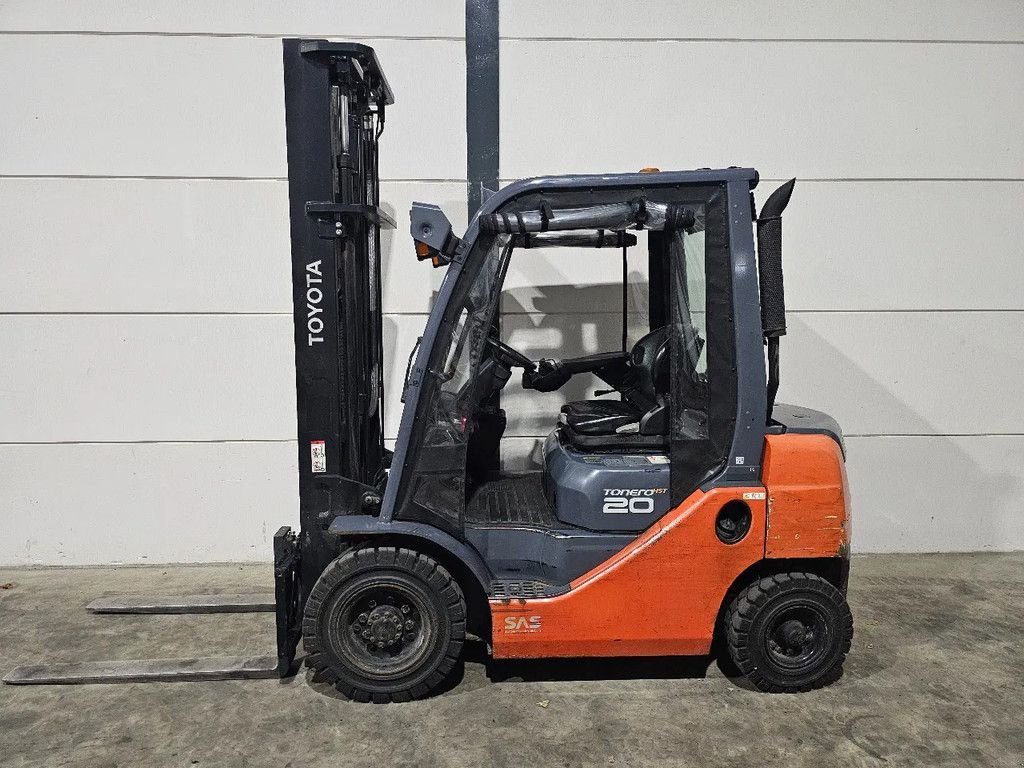 Frontstapler του τύπου Toyota 8FD20F Diesel Heftruck 4.0M 2000KG BJ2016 Freelift SS, Gebrauchtmaschine σε Brakel (Φωτογραφία 1)