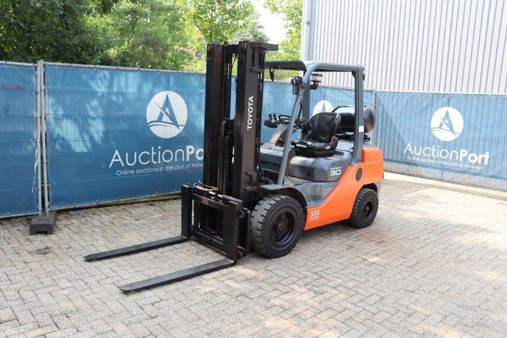 Frontstapler a típus Toyota 8FG30F, Gebrauchtmaschine ekkor: Antwerpen (Kép 9)