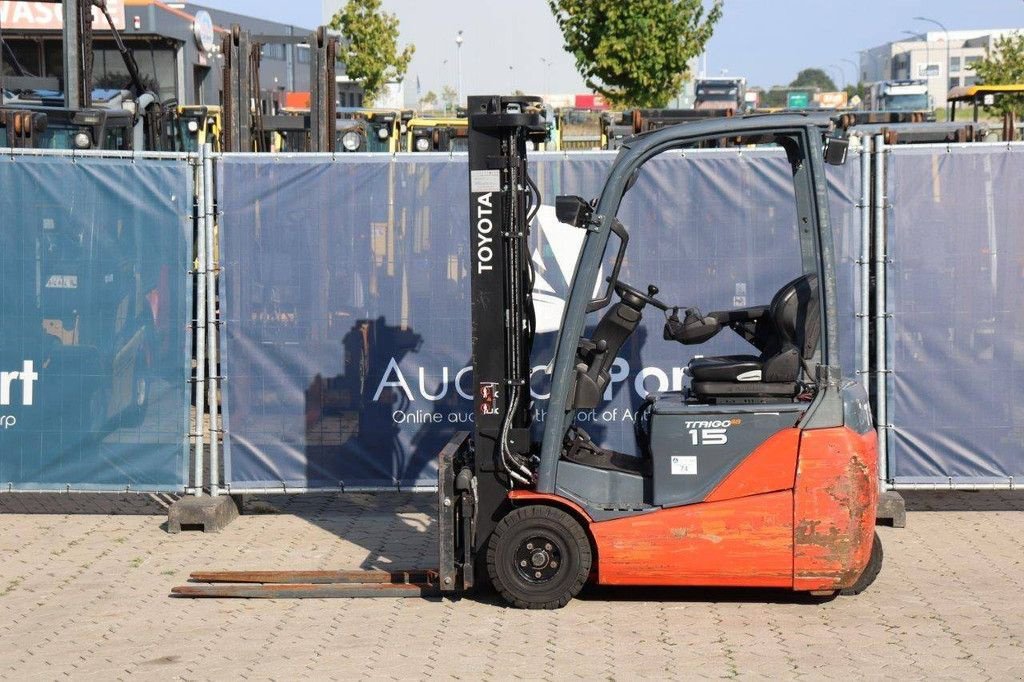 Frontstapler of the type Toyota BFBET15, Gebrauchtmaschine in Antwerpen (Picture 2)