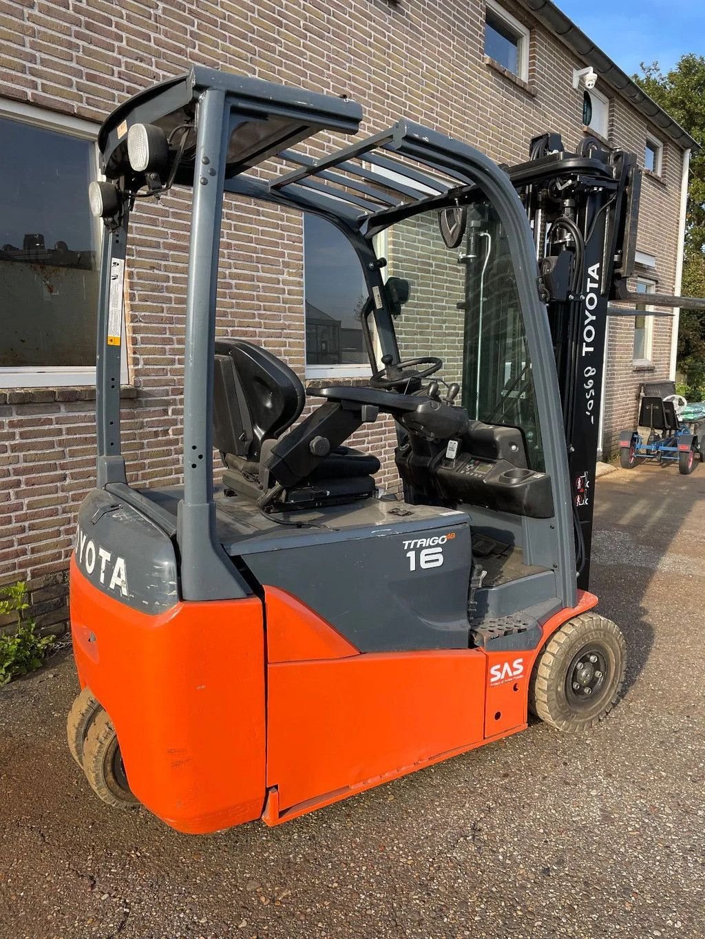 Frontstapler tipa Toyota FBE16 2016 met 6300 uur met Freelift, Gebrauchtmaschine u Kwintsheul (Slika 2)