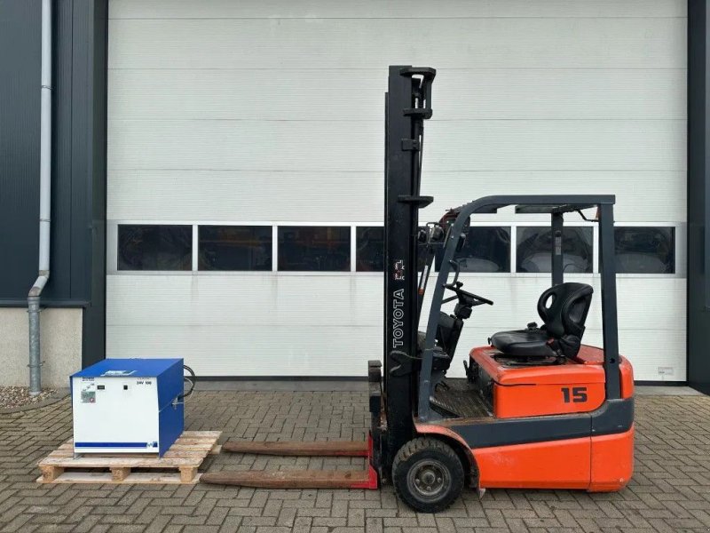 Frontstapler a típus Toyota FBESF15 1.5 ton Duplex Doorkijk Elektra Heftruck, Gebrauchtmaschine ekkor: VEEN (Kép 1)