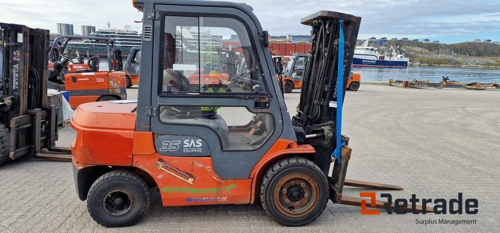 Frontstapler of the type Toyota GAFFELTRUCK 02-7FDJF35, Gebrauchtmaschine in Rødovre (Picture 3)