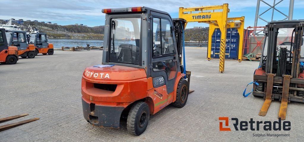 Frontstapler of the type Toyota GAFFELTRUCK 02-7FDJF35, Gebrauchtmaschine in Rødovre (Picture 4)