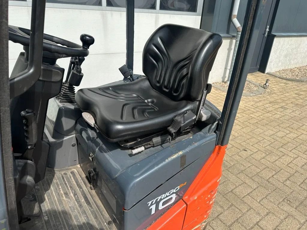 Frontstapler des Typs Toyota Traigo 10 7FBEST10 1 ton Duplex Sideshift Elektra Heftruck 2017, Gebrauchtmaschine in VEEN (Bild 8)