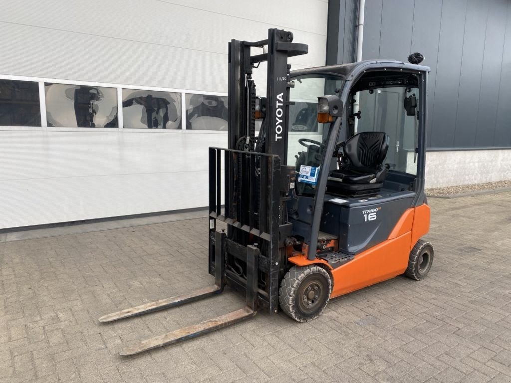 Frontstapler Türe ait Toyota Traigo 16 Duplex Freelift Sideshift 1.6 ton Elektra Heftruck, Gebrauchtmaschine içinde VEEN (resim 1)