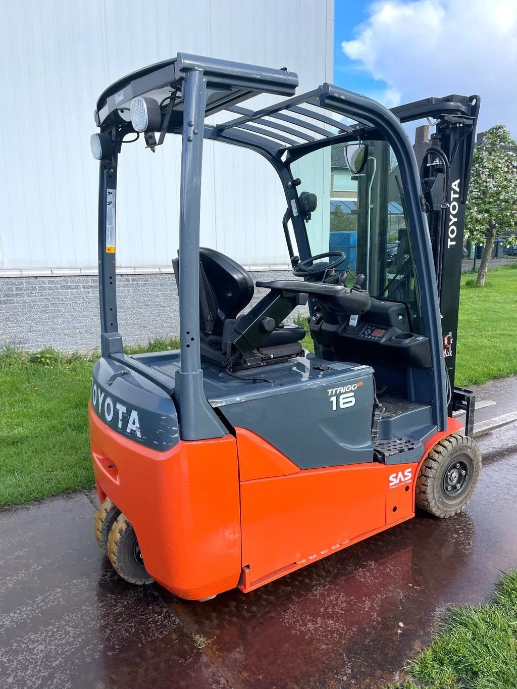 Frontstapler tip Toyota vorkheftruck met freelift 8FBE16T, Gebrauchtmaschine in Kwintsheul (Poză 3)