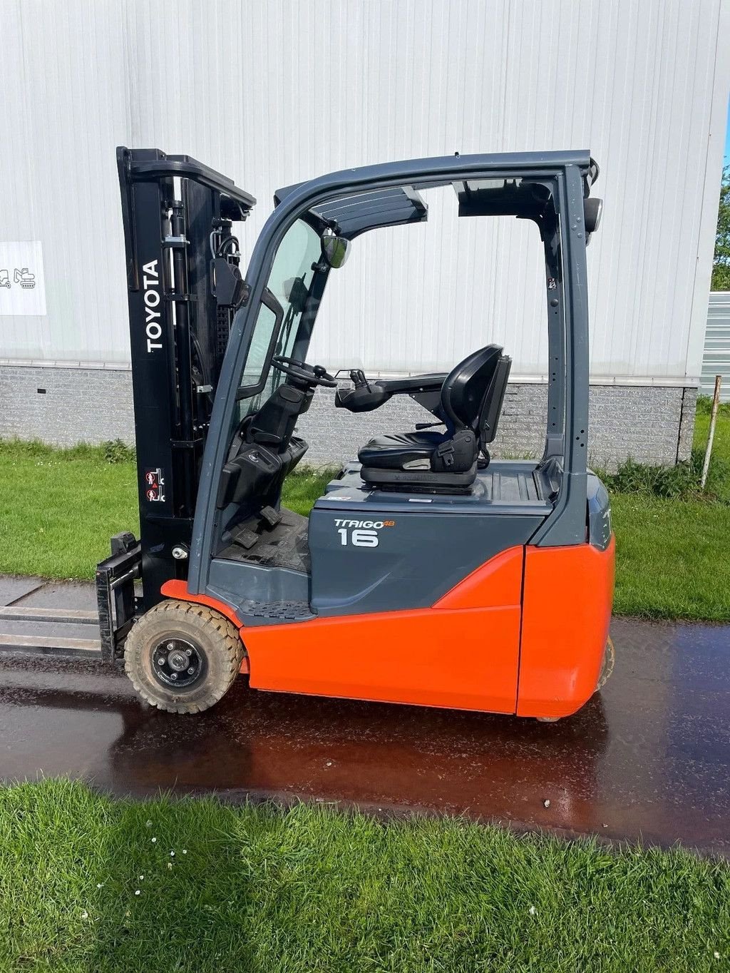 Frontstapler tip Toyota vorkheftruck met freelift 8FBE16T, Gebrauchtmaschine in Kwintsheul (Poză 4)