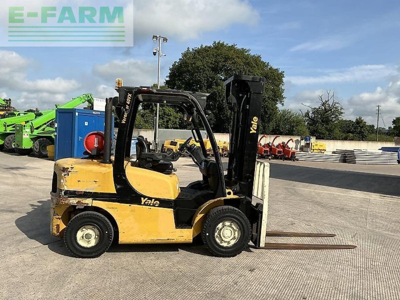 Frontstapler del tipo Yale glp40 vx6 gas forklift (st20056), Gebrauchtmaschine In SHAFTESBURY (Immagine 2)