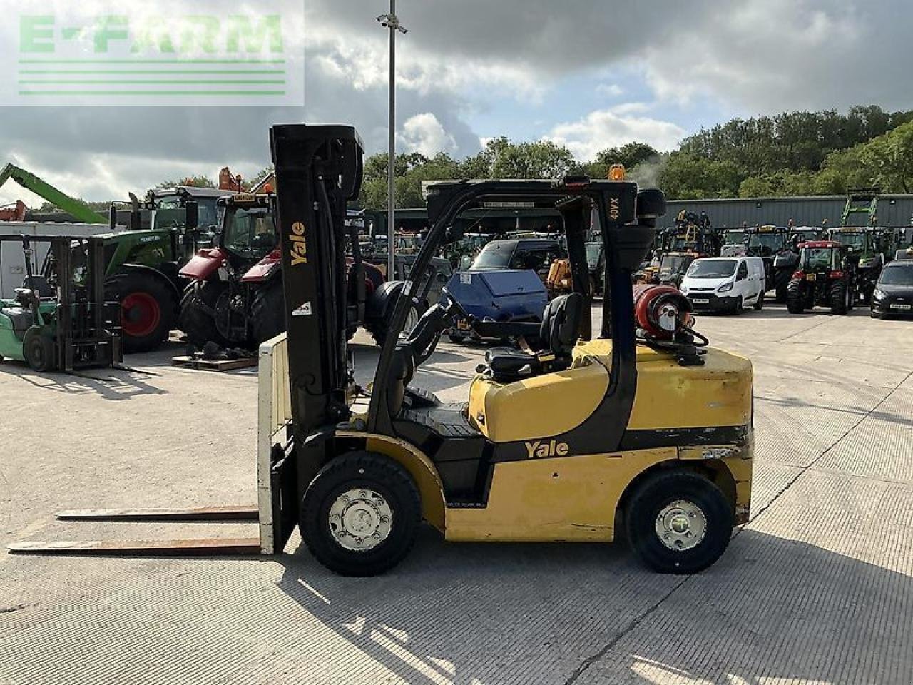 Frontstapler del tipo Yale glp40 vx6 gas forklift (st20056), Gebrauchtmaschine In SHAFTESBURY (Immagine 7)