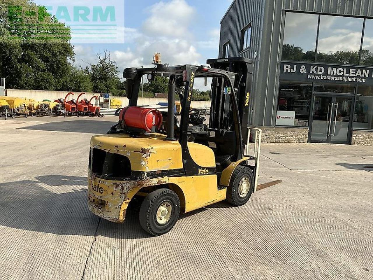 Frontstapler del tipo Yale glp40 vx6 gas forklift (st20056), Gebrauchtmaschine In SHAFTESBURY (Immagine 10)