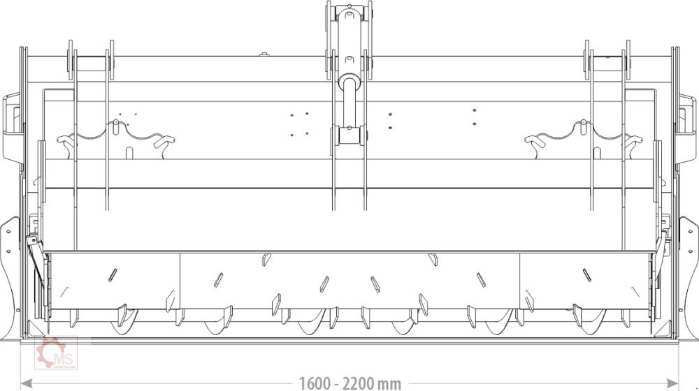 Futterdosiergerät typu MS Futterdosierschaufel mit Fräswalze, Neumaschine v Tiefenbach (Obrázok 3)