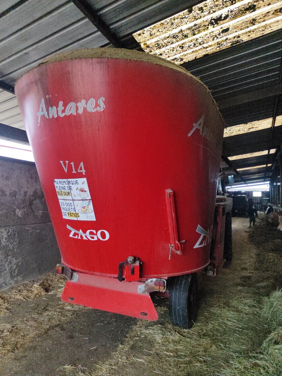 Futtermischwagen tip BVL Bol ZAGO ANTARES V14, Gebrauchtmaschine in STENAY (Poză 8)