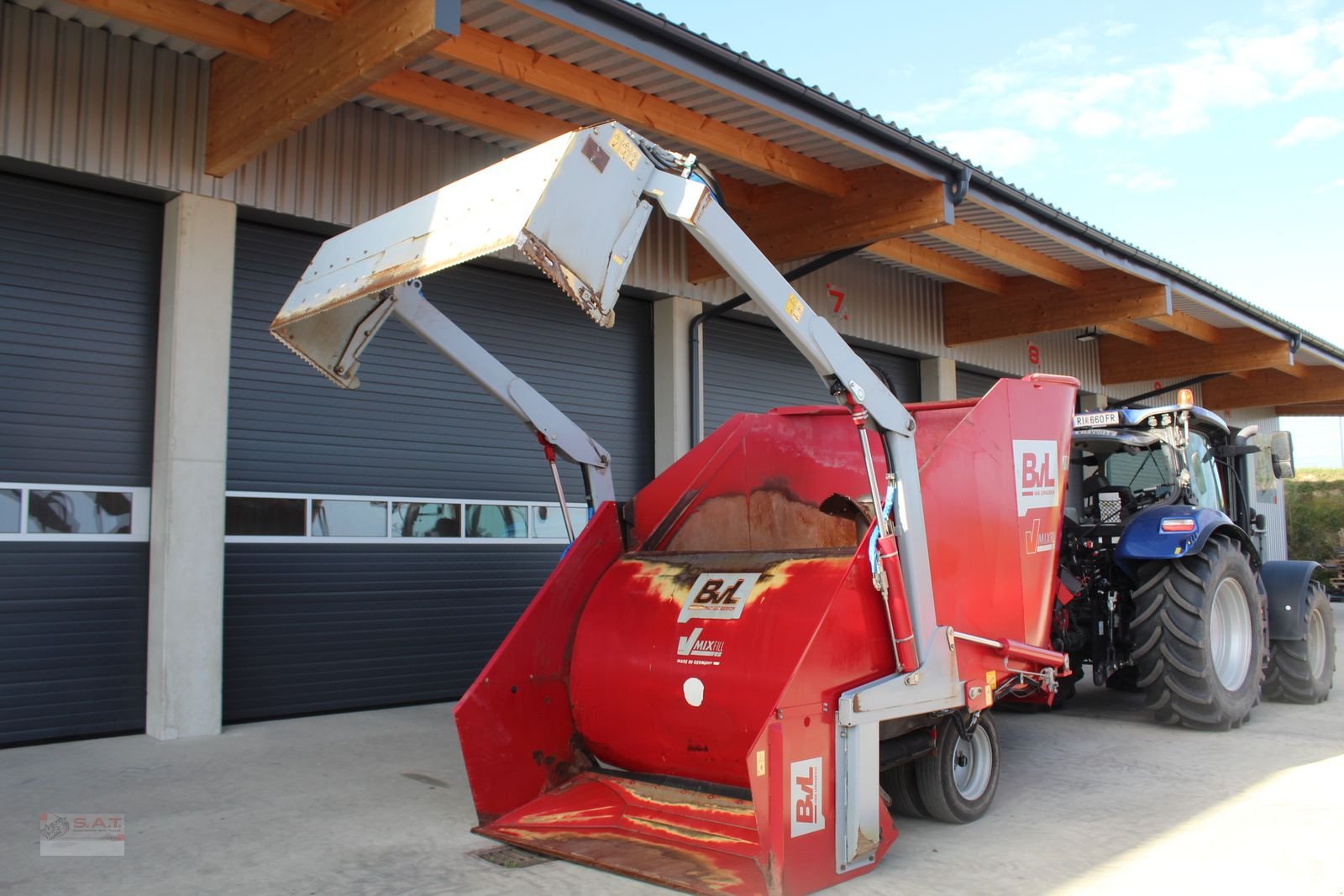 Futtermischwagen des Typs BVL BVL MIX 13 LS-Selbstbefüller-Top Zustand, Gebrauchtmaschine in Eberschwang (Bild 18)