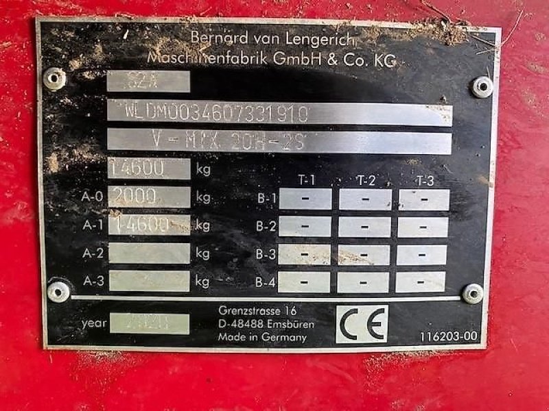 Futtermischwagen от тип BVL V-Mix 20H 2S Plus, Gebrauchtmaschine в Bellenberg (Снимка 5)