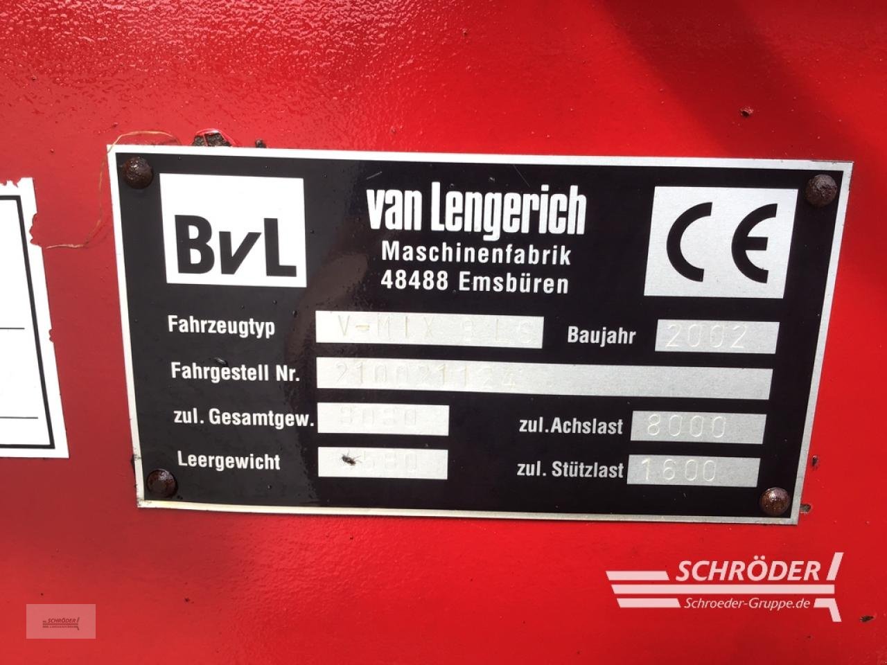 Futtermischwagen typu BVL V-MIX 8 LS, Gebrauchtmaschine v Wildeshausen (Obrázek 11)