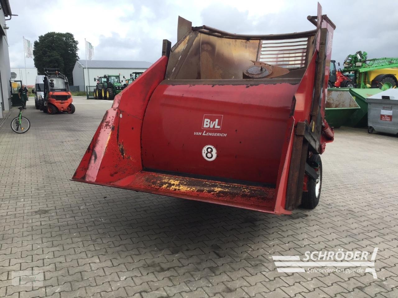 Futtermischwagen del tipo BVL V-MIX 8 LS, Gebrauchtmaschine en Wildeshausen (Imagen 4)