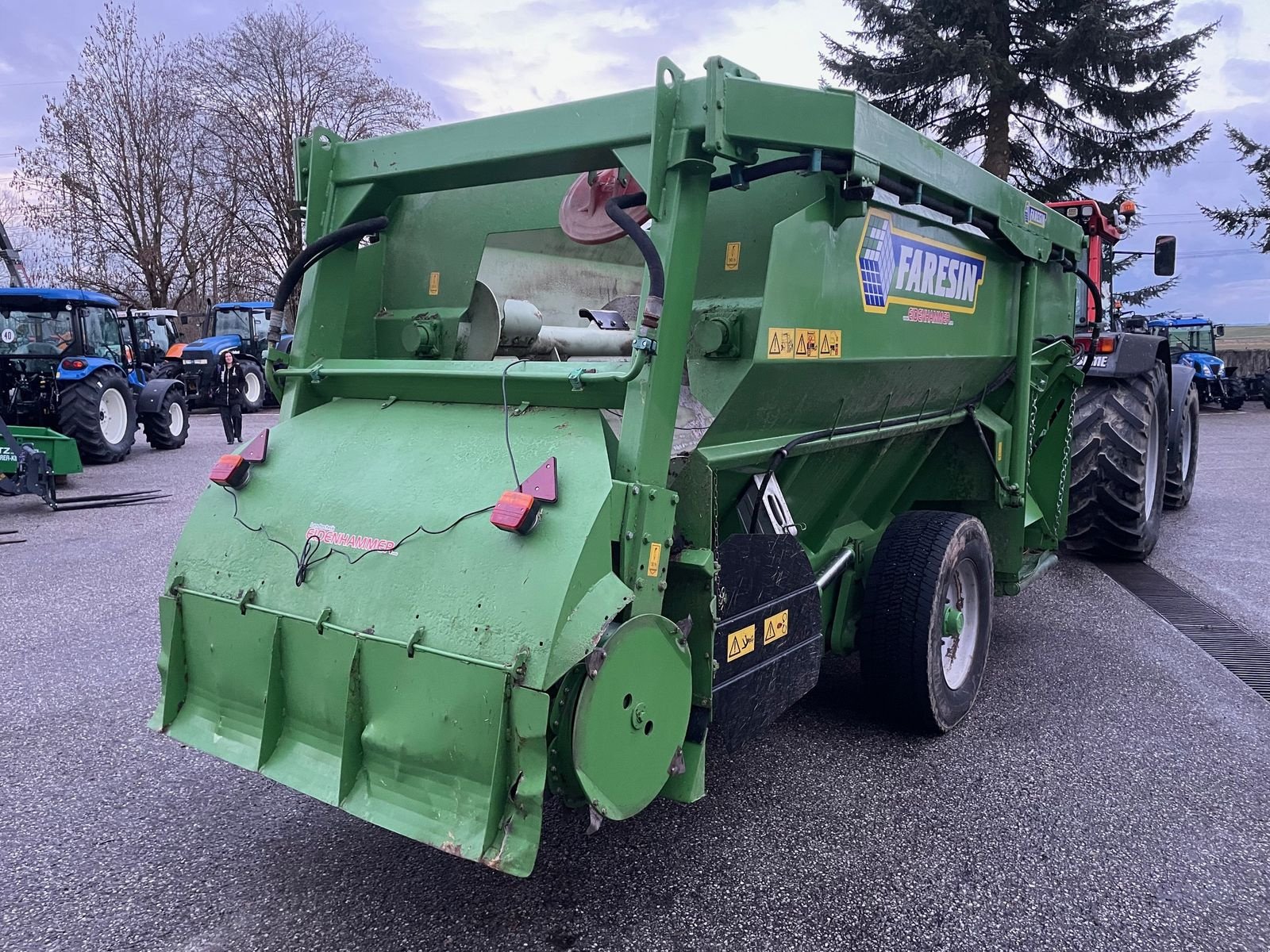 Futtermischwagen typu Faresin 1050 TMR, Gebrauchtmaschine w Burgkirchen (Zdjęcie 4)