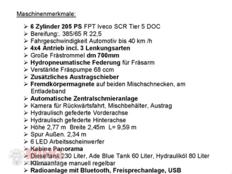 Futtermischwagen typu Faresin PF 2.18 ECO, Gebrauchtmaschine v Dummerstorf OT Petschow