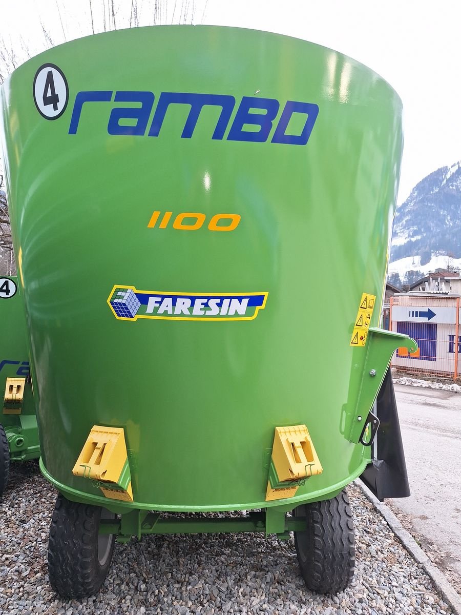 Futtermischwagen от тип Faresin Rambo 1100 Vertikalmischwagen, Neumaschine в Burgkirchen (Снимка 3)