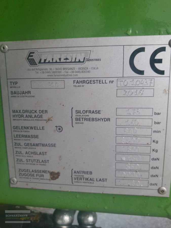 Futtermischwagen del tipo Faresin TMR 700, Gebrauchtmaschine en Aurolzmünster (Imagen 6)