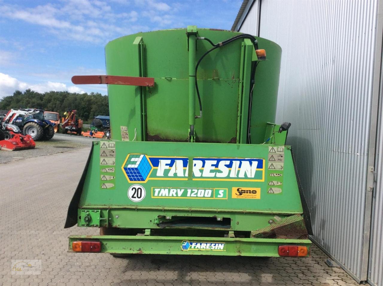 Futtermischwagen des Typs Faresin TMRV 1200 S, Gebrauchtmaschine in Pfreimd (Bild 4)