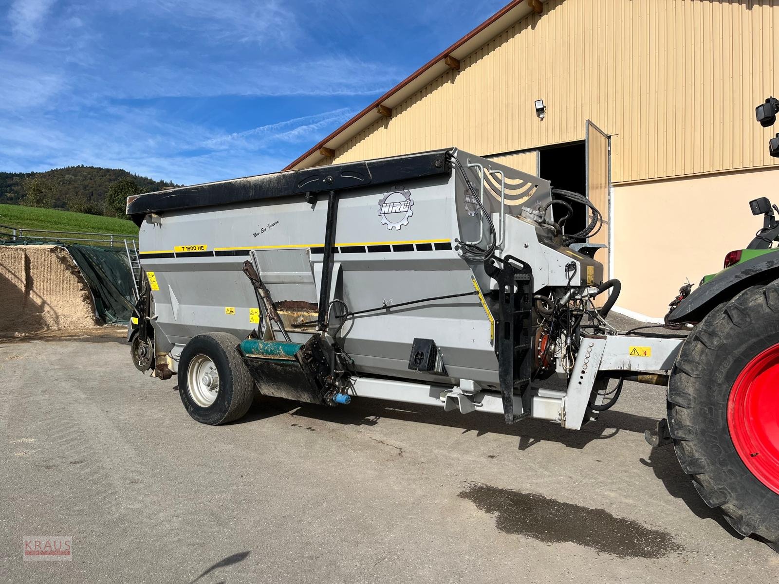 Futtermischwagen van het type Hirl T 1600 HE, Gebrauchtmaschine in Geiersthal (Foto 1)