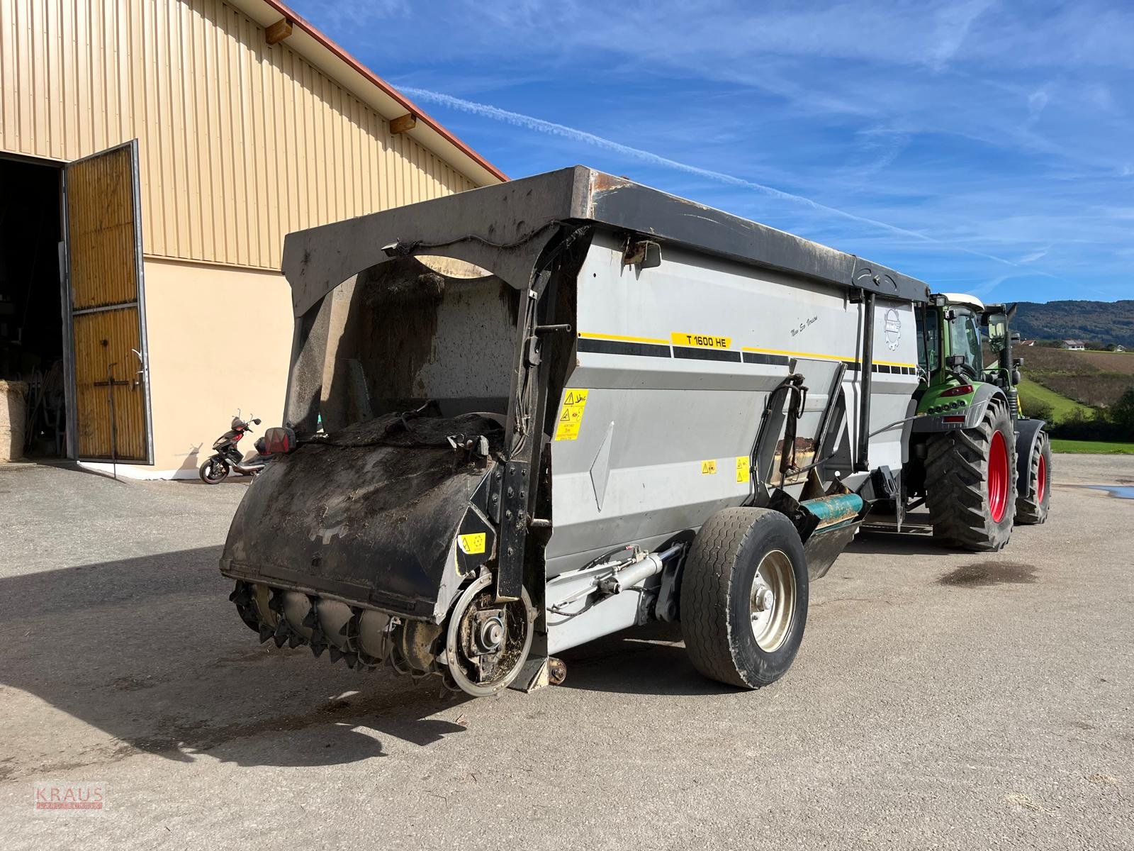 Futtermischwagen van het type Hirl T 1600 HE, Gebrauchtmaschine in Geiersthal (Foto 2)