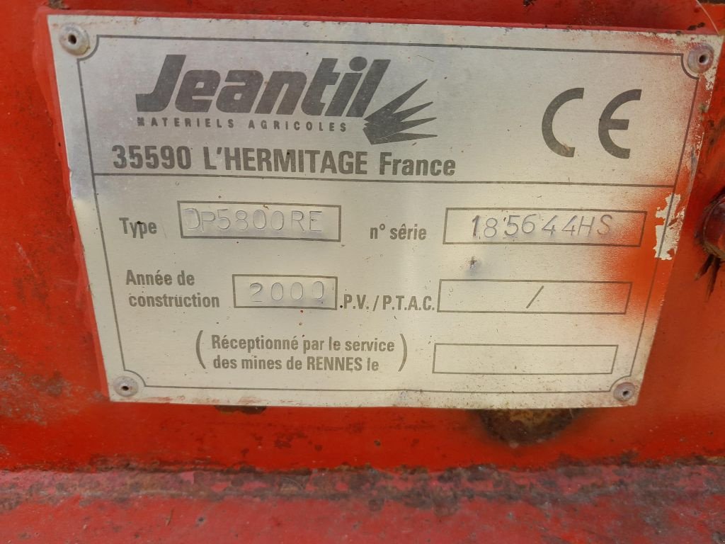 Futtermischwagen typu Jeantil DP 5800 RE, Gebrauchtmaschine v LE PALLET (Obrázok 11)