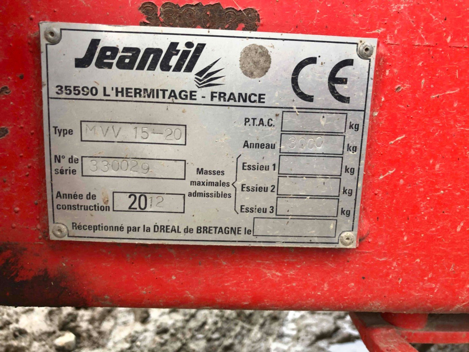 Futtermischwagen tip Jeantil MVV 20, Gebrauchtmaschine in Le Horps (Poză 8)