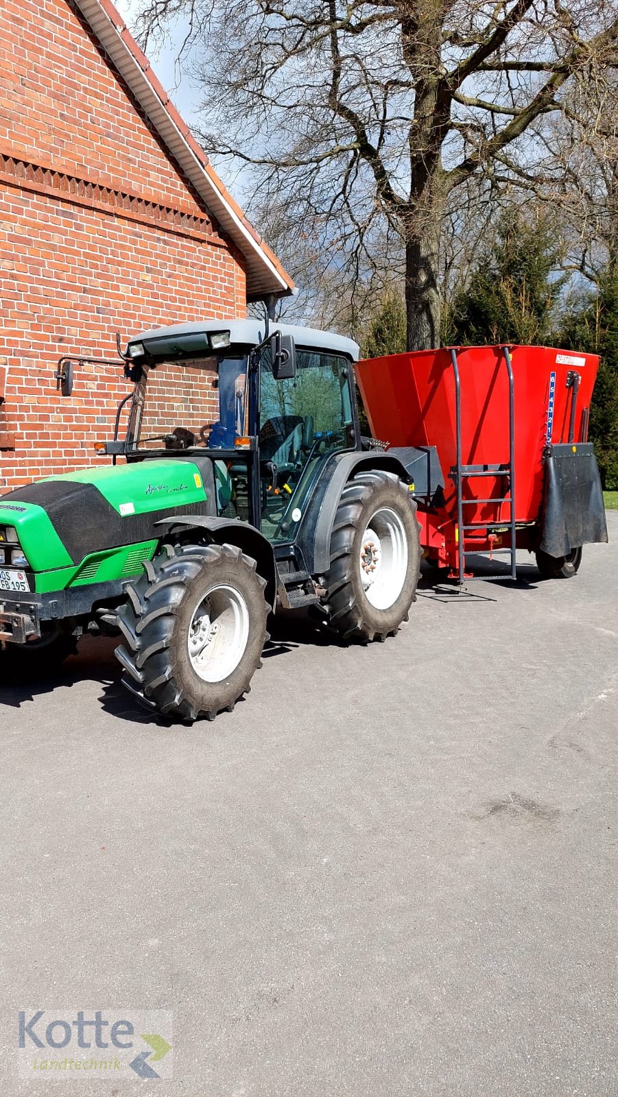 Futtermischwagen tipa JF Stoll VM 8-1S, Gebrauchtmaschine u Rieste (Slika 3)